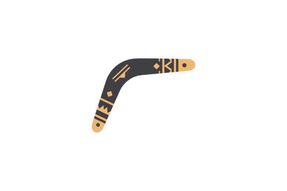 Bringing Culture Home: The Versatility of a Decorative Boomerang with Tribal Pattern