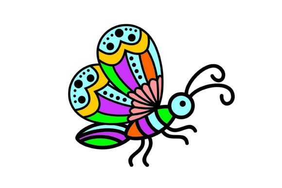 Bringing Life to Designs with Colorful Butterfly in Decorative Art