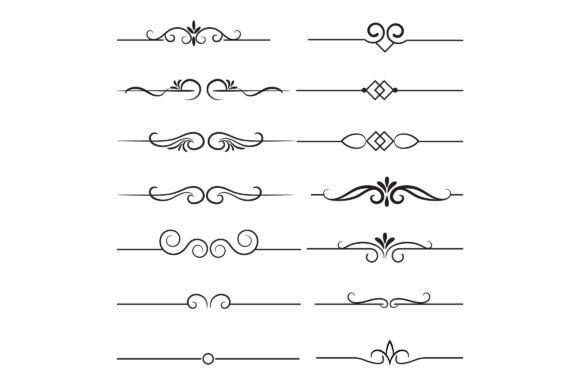 Elevate Designs with Classic Vector Ornaments