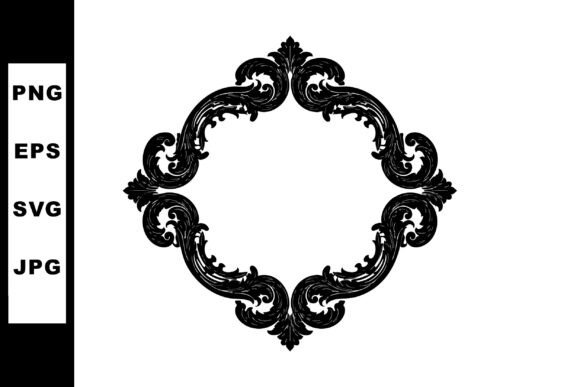 Elevate Designs with Ornate Vintage Frame Vector D