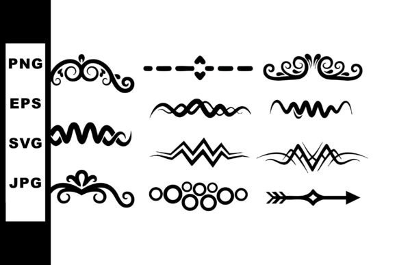 Elevating Visual Projects with Decorative Ornamental Vector Design Elements