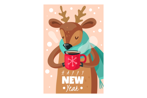 Evaluating Decorative Gift Labels with Deer for Holiday Packaging and Greetings