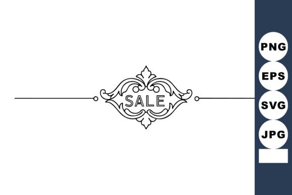 Evaluating the Decorative Sale Banner Frame with Orname for Vintage Promotions