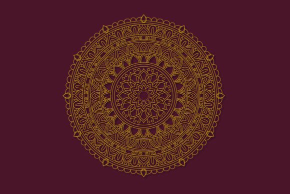 Integrating Golden Mandala Decorative Design into Professional and Creative Workflows