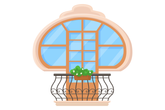 Integrating Urban Balcony with Decorative European Style Iron Balustrades into Modern Design Workflows