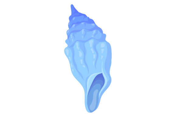 Leveraging the King Crown Shell Blue Decorative Seashell for Strategic Branding and Visual Identity