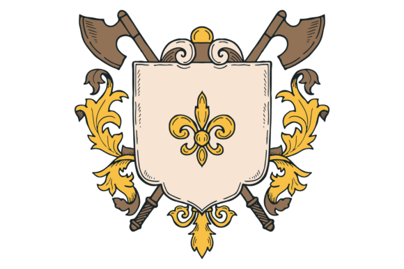Mastering the Crossed Axes Blazon Template: A Guide to Professional Heraldic Design