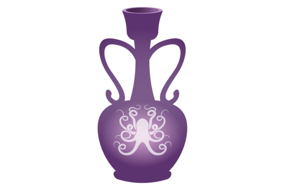 Retro Octo Vase: Decorative Pottery Inspiration