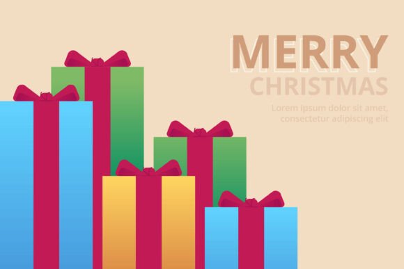 Strategic Visual Storytelling with Decorative Christmas Presents with Bows