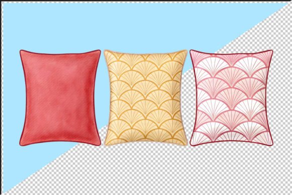 Unlock Your Creativity with High-Quality Decorative Pillows PNG Files