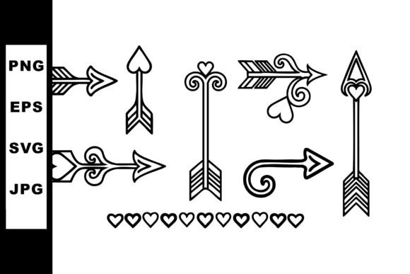 Unlocking Romantic Elegance: The Complete Guide to Decorative Black Line Art Arrows with Hearts